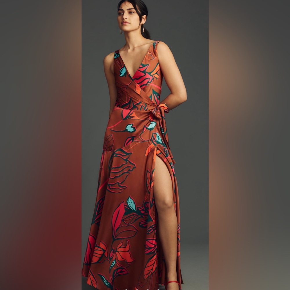 Hutch Mikki Wrap Maxi Dress